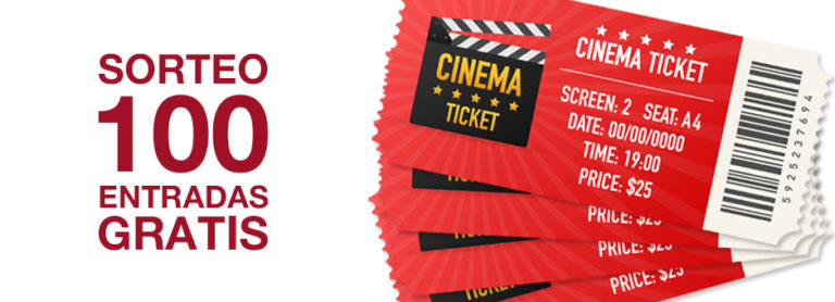 Sorteo De 100 Entradas Gratis Para Ir Al Cine